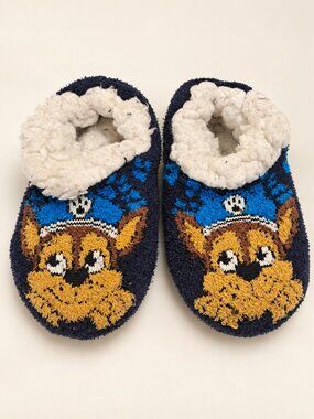 PAW Patrol Chase Navy Blue Cozy Kids Slippers